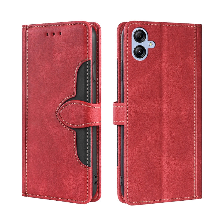 Skin Feel Magnetic Buckle Leather Phone Case, For vivo X90, For vivo X90 Pro+, For Samsung Galaxy A04e 4G
