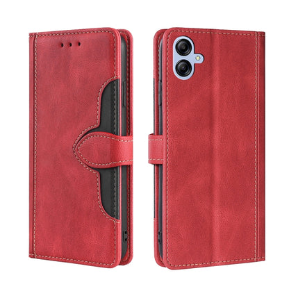 Skin Feel Magnetic Buckle Leather Phone Case, For vivo X90, For vivo X90 Pro+, For Samsung Galaxy A04e 4G