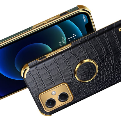 6D Electroplating Crocodile Texture Phone Case With Holder, For Xiaomi Redmi Note 12 China, For Xiaomi Redmi Note 12 Pro+ China, For Samsung Galaxy S23 5G, For Samsung Galaxy S23 Ultra 5G