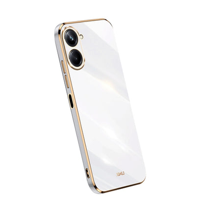 XINLI Straight Edge 6D Electroplate TPU Phone Case, For OPPO A1 Pro 5G, For Realme 10 4G, For Samsung Galaxy Note10+
