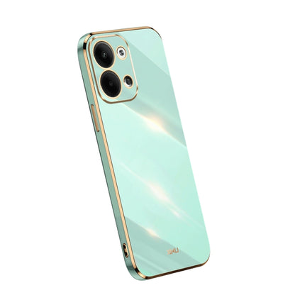 XINLI Straight Edge 6D Electroplate TPU Phone Case, For OPPO Reno9 5G, For Samsung Galaxy A54 5G, For vivo X90 Pro+