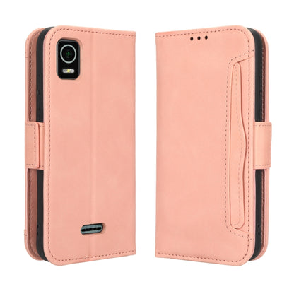 Skin Feel Calf Texture Card Slots Leather Phone Case, For Cricket Debut Smart, For Cricket Icon 4, For Cricket Innovate E 5G, For OPPO A1 Pro