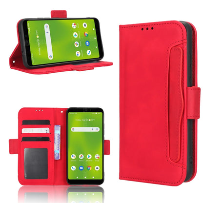 Skin Feel Calf Texture Card Slots Leather Phone Case, For Cricket Debut Smart, For Cricket Icon 4, For Cricket Innovate E 5G, For OPPO A1 Pro