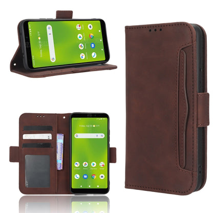 Skin Feel Calf Texture Card Slots Leather Phone Case, For Cricket Debut Smart, For Cricket Icon 4, For Cricket Innovate E 5G, For OPPO A1 Pro