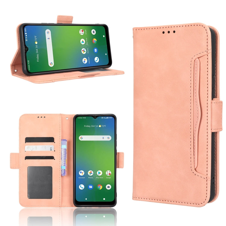 Skin Feel Calf Texture Card Slots Leather Phone Case, For Cricket Debut Smart, For Cricket Icon 4, For Cricket Innovate E 5G, For OPPO A1 Pro