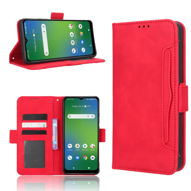 Skin Feel Calf Texture Card Slots Leather Phone Case, For Cricket Debut Smart, For Cricket Icon 4, For Cricket Innovate E 5G, For OPPO A1 Pro