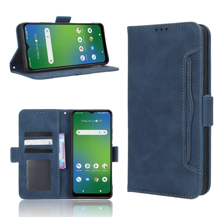 Skin Feel Calf Texture Card Slots Leather Phone Case, For Cricket Debut Smart, For Cricket Icon 4, For Cricket Innovate E 5G, For OPPO A1 Pro