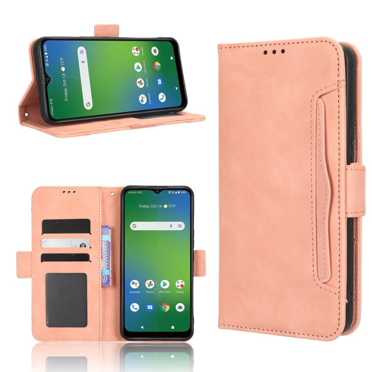 Skin Feel Calf Texture Card Slots Leather Phone Case, For Cricket Debut Smart, For Cricket Icon 4, For Cricket Innovate E 5G, For OPPO A1 Pro