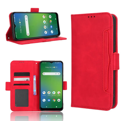 Skin Feel Calf Texture Card Slots Leather Phone Case, For Cricket Debut Smart, For Cricket Icon 4, For Cricket Innovate E 5G, For OPPO A1 Pro