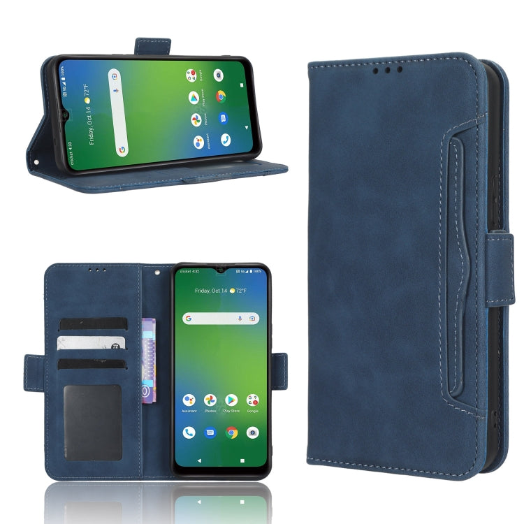 Skin Feel Calf Texture Card Slots Leather Phone Case, For Cricket Debut Smart, For Cricket Icon 4, For Cricket Innovate E 5G, For OPPO A1 Pro