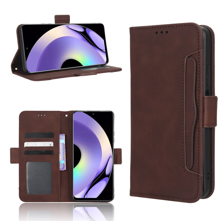 Skin Feel Calf Texture Card Slots Leather Phone Case, For Realme 10 4G, For Realme 10 Pro, For TCL ION Z, For Tecno Pop 6 BE7
