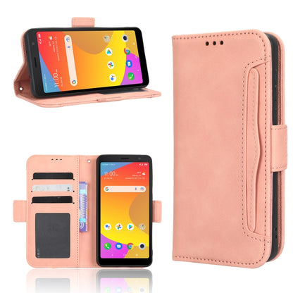 Skin Feel Calf Texture Card Slots Leather Phone Case, For Realme 10 4G, For Realme 10 Pro, For TCL ION Z, For Tecno Pop 6 BE7