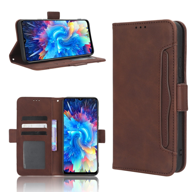 Skin Feel Calf Texture Card Slots Leather Phone Case, For Infinix Hot 20 5G X666B, For Infinix Hot 20S X6827, For Tecno Pova 4 Pro, For Huawei nova Y61