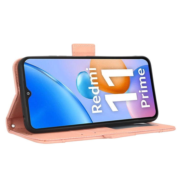 Skin Feel Calf Texture Card Slots Leather Phone Case, For Xiaomi Redmi 11 Prime 4G, For Xiaomi Redmi A1+, For Xiaomi Redmi Note 12 5G China, For Xiaomi Redmi Note 12 Pro 5G