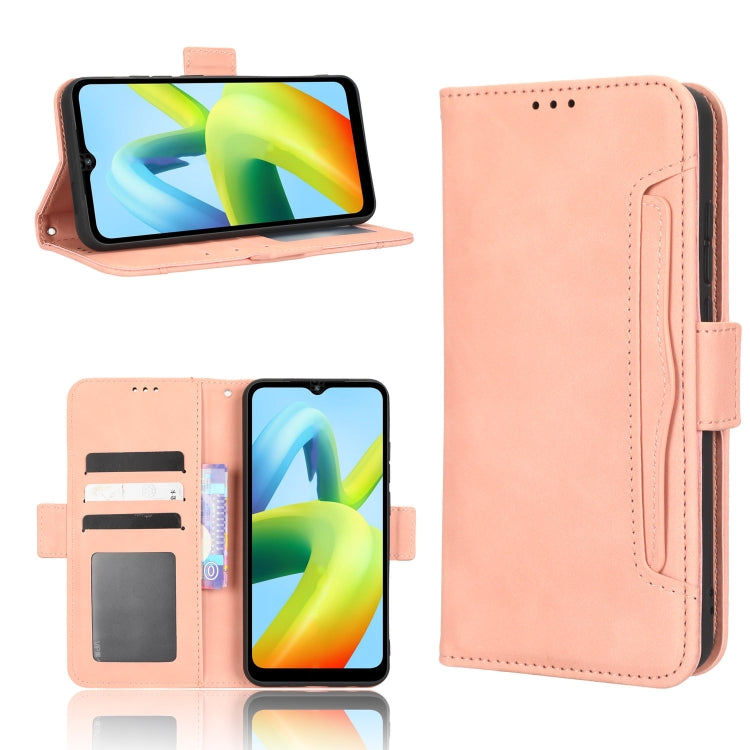 Skin Feel Calf Texture Card Slots Leather Phone Case, For Xiaomi Redmi 11 Prime 4G, For Xiaomi Redmi A1+, For Xiaomi Redmi Note 12 5G China, For Xiaomi Redmi Note 12 Pro 5G