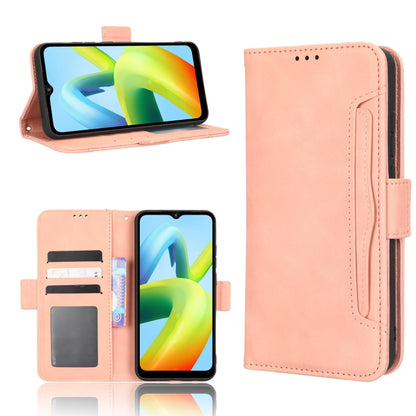 Skin Feel Calf Texture Card Slots Leather Phone Case, For Xiaomi Redmi 11 Prime 4G, For Xiaomi Redmi A1+, For Xiaomi Redmi Note 12 5G China, For Xiaomi Redmi Note 12 Pro 5G