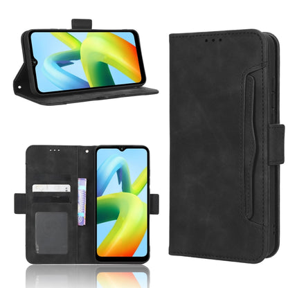 Skin Feel Calf Texture Card Slots Leather Phone Case, For Xiaomi Redmi 11 Prime 4G, For Xiaomi Redmi A1+, For Xiaomi Redmi Note 12 5G China, For Xiaomi Redmi Note 12 Pro 5G