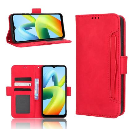 Skin Feel Calf Texture Card Slots Leather Phone Case, For Xiaomi Redmi 11 Prime 4G, For Xiaomi Redmi A1+, For Xiaomi Redmi Note 12 5G China, For Xiaomi Redmi Note 12 Pro 5G