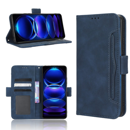 Skin Feel Calf Texture Card Slots Leather Phone Case, For Xiaomi Redmi 11 Prime 4G, For Xiaomi Redmi A1+, For Xiaomi Redmi Note 12 5G China, For Xiaomi Redmi Note 12 Pro 5G
