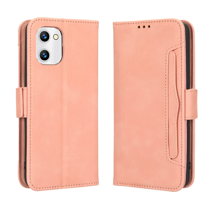 Skin Feel Calf Texture Card Slots Leather Phone Case, For Umidigi G1