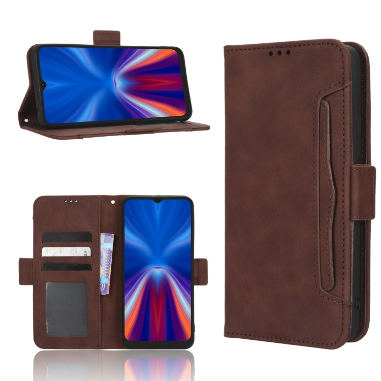 Skin Feel Calf Texture Card Slots Leather Phone Case, For Umidigi G1