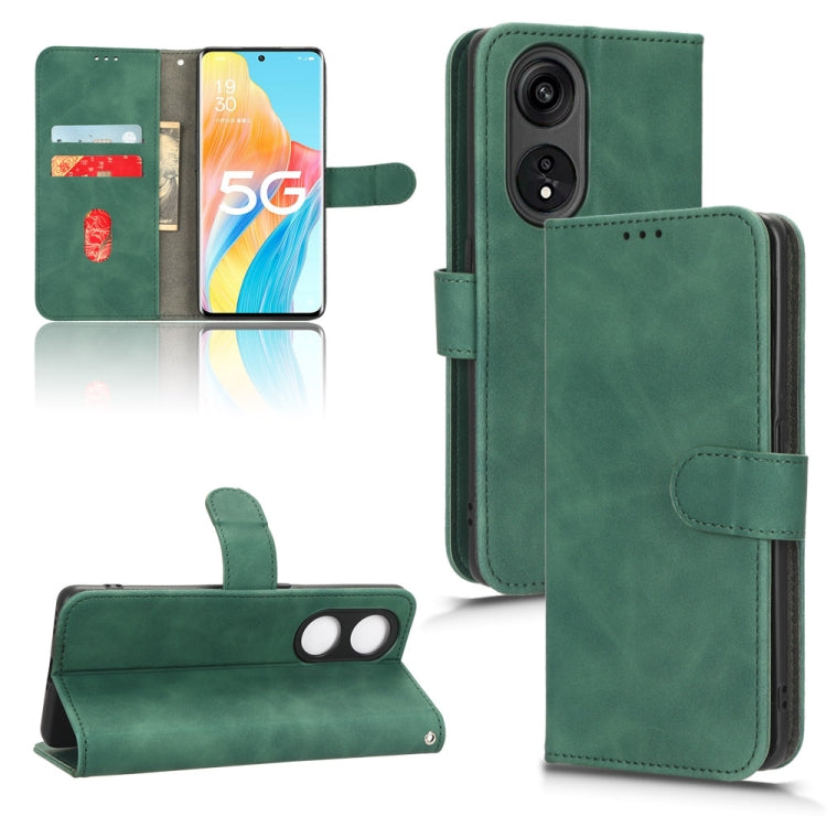 Skin Feel Magnetic Flip Leather Phone Case, For OPPO A1 Pro, For Realme 10 Pro, For TCL ION Z, For Tecno Pova 4