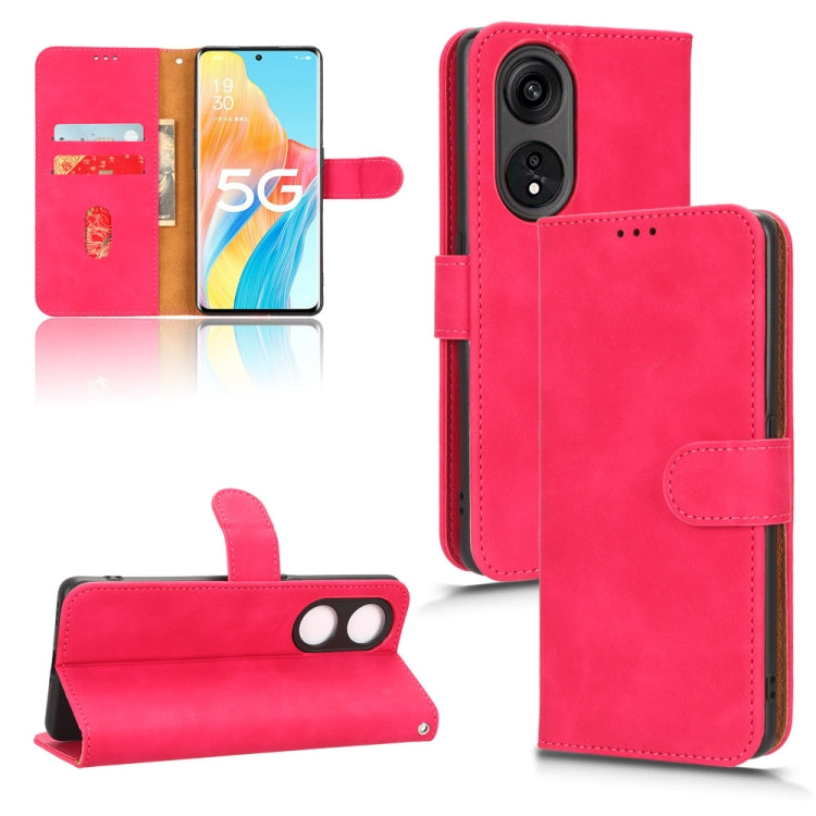 Skin Feel Magnetic Flip Leather Phone Case, For OPPO A1 Pro, For Realme 10 Pro, For TCL ION Z, For Tecno Pova 4