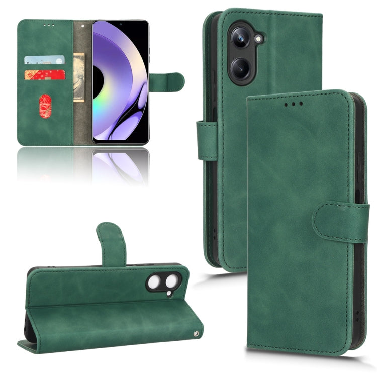 Skin Feel Magnetic Flip Leather Phone Case, For OPPO A1 Pro, For Realme 10 Pro, For TCL ION Z, For Tecno Pova 4