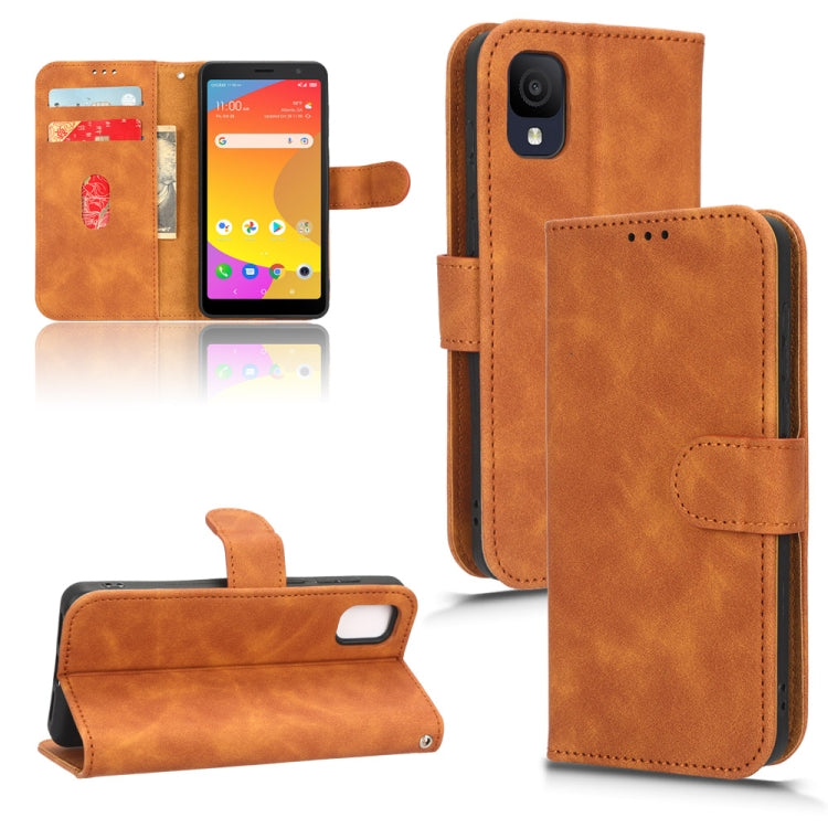 Skin Feel Magnetic Flip Leather Phone Case, For OPPO A1 Pro, For Realme 10 Pro, For TCL ION Z, For Tecno Pova 4