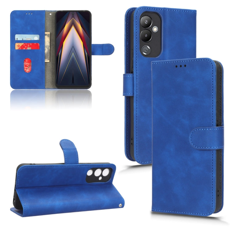 Skin Feel Magnetic Flip Leather Phone Case, For OPPO A1 Pro, For Realme 10 Pro, For TCL ION Z, For Tecno Pova 4