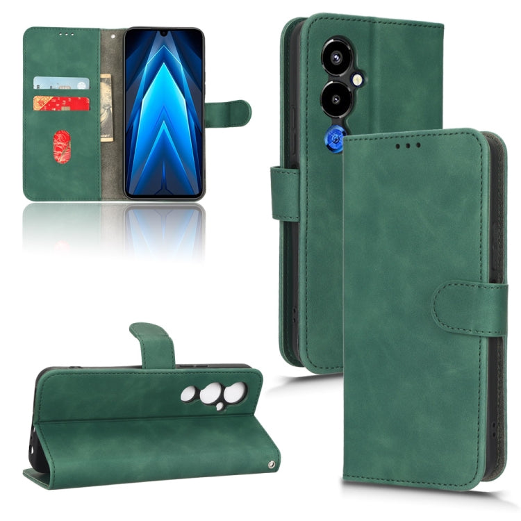 Skin Feel Magnetic Flip Leather Phone Case, For Tecno Pova 4 Pro, For Infinix Hot 20 4G, For Infinix Hot 20 5G, For Infinix Hot 20S