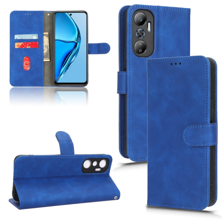 Skin Feel Magnetic Flip Leather Phone Case, For Tecno Pova 4 Pro, For Infinix Hot 20 4G, For Infinix Hot 20 5G, For Infinix Hot 20S