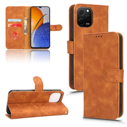 Skin Feel Magnetic Flip Leather Phone Case, For Huawei  Nova Y61