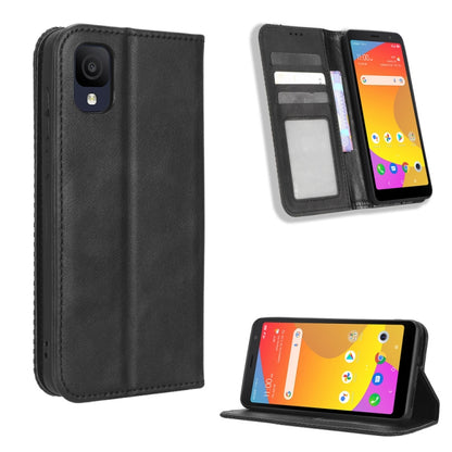 Magnetic Buckle Retro Texture Leather Phone Case, For TCL ION Z, For Tecno Pop 6 BE7, For vivo X90 5G, For vivo X90 Pro+, For Tecno Pova 4, For Infinix Hot 20 4G X682B