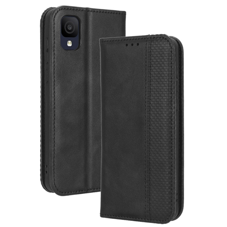 Magnetic Buckle Retro Texture Leather Phone Case, For TCL ION Z, For Tecno Pop 6 BE7, For vivo X90 5G, For vivo X90 Pro+, For Tecno Pova 4, For Infinix Hot 20 4G X682B