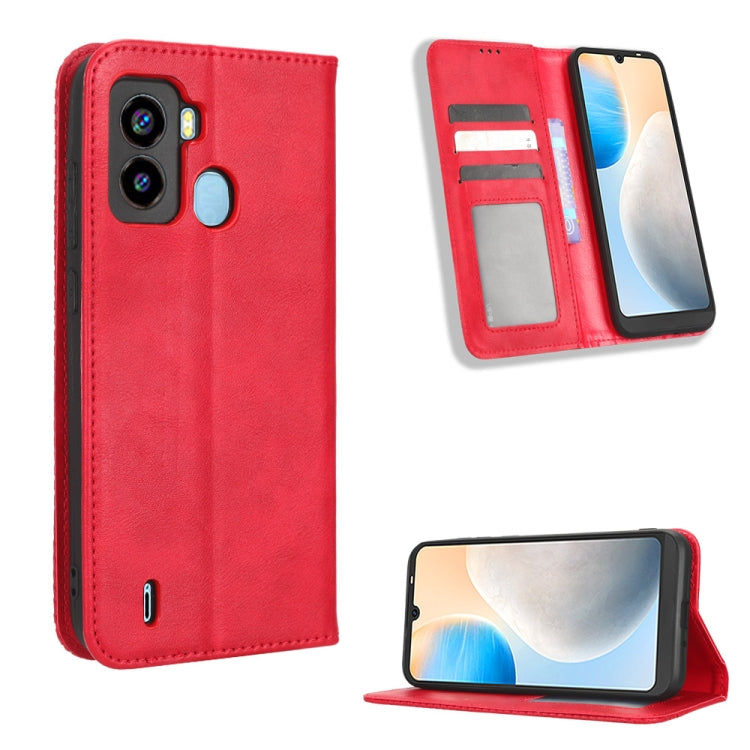 Magnetic Buckle Retro Texture Leather Phone Case, For TCL ION Z, For Tecno Pop 6 BE7, For vivo X90 5G, For vivo X90 Pro+, For Tecno Pova 4, For Infinix Hot 20 4G X682B