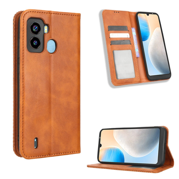 Magnetic Buckle Retro Texture Leather Phone Case, For TCL ION Z, For Tecno Pop 6 BE7, For vivo X90 5G, For vivo X90 Pro+, For Tecno Pova 4, For Infinix Hot 20 4G X682B