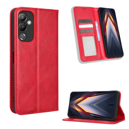 Magnetic Buckle Retro Texture Leather Phone Case, For TCL ION Z, For Tecno Pop 6 BE7, For vivo X90 5G, For vivo X90 Pro+, For Tecno Pova 4, For Infinix Hot 20 4G X682B