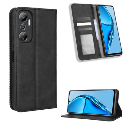 Magnetic Buckle Retro Texture Leather Phone Case, For TCL ION Z, For Tecno Pop 6 BE7, For vivo X90 5G, For vivo X90 Pro+, For Tecno Pova 4, For Infinix Hot 20 4G X682B