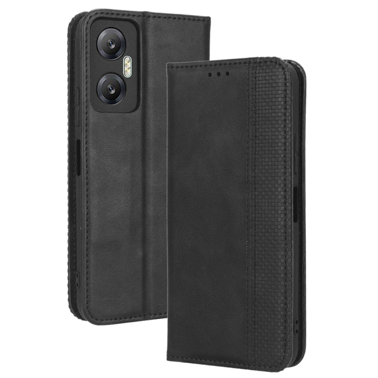 Magnetic Buckle Retro Texture Leather Phone Case, For Infinix Hot 20 5G X666B, For Infinix Hot 20S X6827, For Tecno Pova 4 Pro, For Huawei nova Y61, For Blackview BV5200, For Honor 80 SE 5G