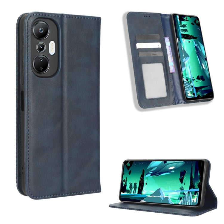 Magnetic Buckle Retro Texture Leather Phone Case, For Infinix Hot 20 5G X666B, For Infinix Hot 20S X6827, For Tecno Pova 4 Pro, For Huawei nova Y61, For Blackview BV5200, For Honor 80 SE 5G