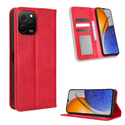 Magnetic Buckle Retro Texture Leather Phone Case, For Infinix Hot 20 5G X666B, For Infinix Hot 20S X6827, For Tecno Pova 4 Pro, For Huawei nova Y61, For Blackview BV5200, For Honor 80 SE 5G