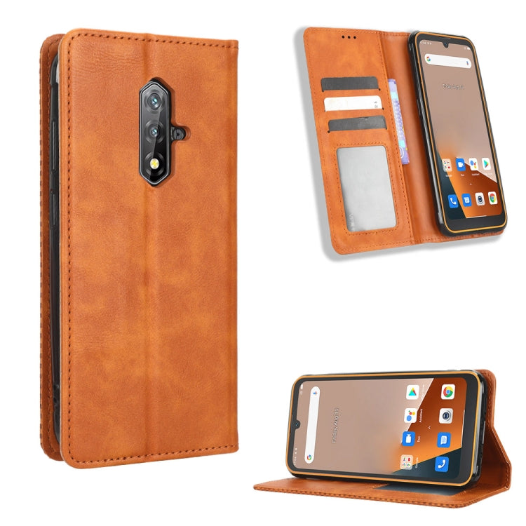 Magnetic Buckle Retro Texture Leather Phone Case, For Infinix Hot 20 5G X666B, For Infinix Hot 20S X6827, For Tecno Pova 4 Pro, For Huawei nova Y61, For Blackview BV5200, For Honor 80 SE 5G