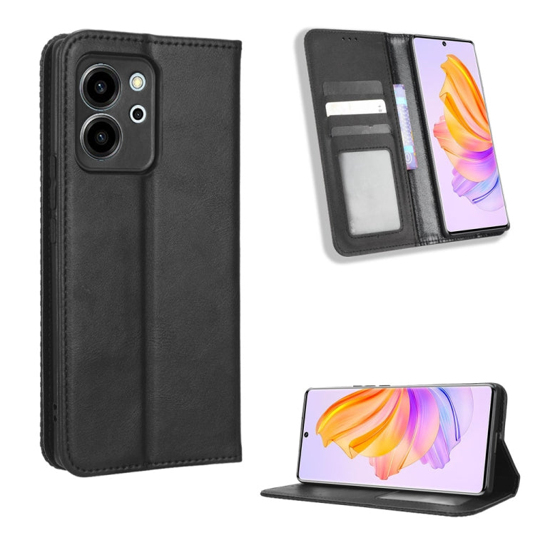 Magnetic Buckle Retro Texture Leather Phone Case, For Infinix Hot 20 5G X666B, For Infinix Hot 20S X6827, For Tecno Pova 4 Pro, For Huawei nova Y61, For Blackview BV5200, For Honor 80 SE 5G