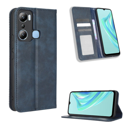 Magnetic Buckle Retro Texture Leather Phone Case, For Tecno Pop 6 Pro BE8, For Infinix Hot 20i, For Infinix Note 12 Pro 4G X676B, For Tecno Pova Neo 2, For Xiaomi Redmi 11 Prime 4G, For Xiaomi Redmi A1+