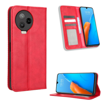 Magnetic Buckle Retro Texture Leather Phone Case, For Tecno Pop 6 Pro BE8, For Infinix Hot 20i, For Infinix Note 12 Pro 4G X676B, For Tecno Pova Neo 2, For Xiaomi Redmi 11 Prime 4G, For Xiaomi Redmi A1+