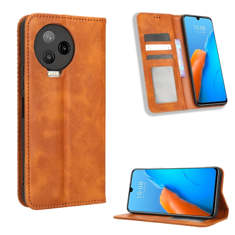 Magnetic Buckle Retro Texture Leather Phone Case, For Tecno Pop 6 Pro BE8, For Infinix Hot 20i, For Infinix Note 12 Pro 4G X676B, For Tecno Pova Neo 2, For Xiaomi Redmi 11 Prime 4G, For Xiaomi Redmi A1+