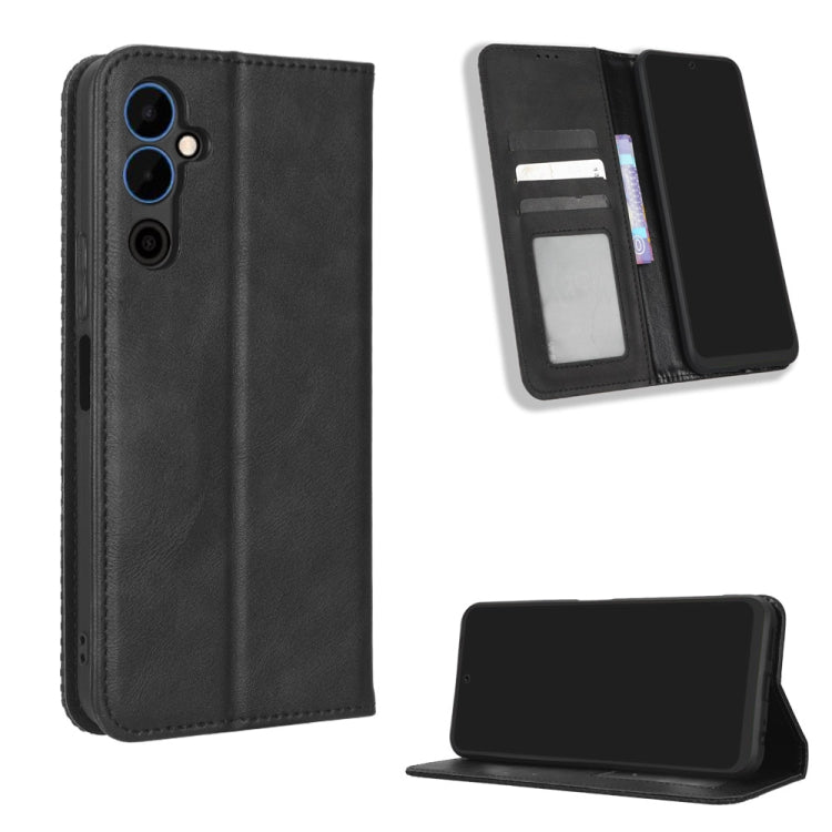 Magnetic Buckle Retro Texture Leather Phone Case, For Tecno Pop 6 Pro BE8, For Infinix Hot 20i, For Infinix Note 12 Pro 4G X676B, For Tecno Pova Neo 2, For Xiaomi Redmi 11 Prime 4G, For Xiaomi Redmi A1+