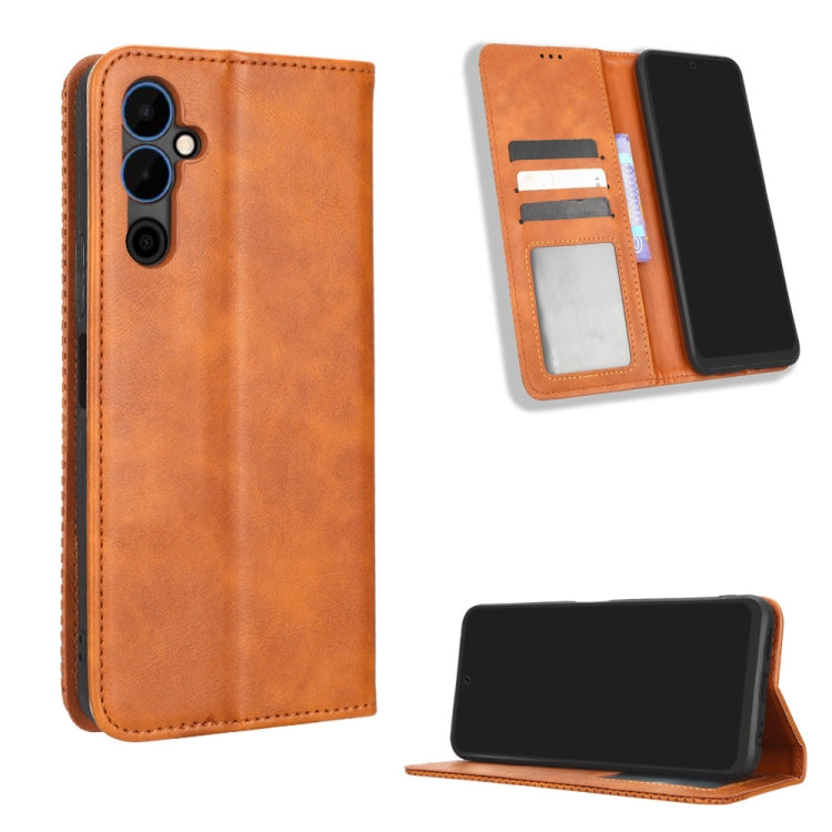 Magnetic Buckle Retro Texture Leather Phone Case, For Tecno Pop 6 Pro BE8, For Infinix Hot 20i, For Infinix Note 12 Pro 4G X676B, For Tecno Pova Neo 2, For Xiaomi Redmi 11 Prime 4G, For Xiaomi Redmi A1+