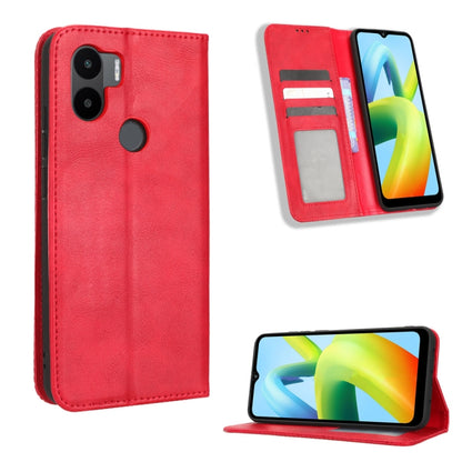 Magnetic Buckle Retro Texture Leather Phone Case, For Tecno Pop 6 Pro BE8, For Infinix Hot 20i, For Infinix Note 12 Pro 4G X676B, For Tecno Pova Neo 2, For Xiaomi Redmi 11 Prime 4G, For Xiaomi Redmi A1+